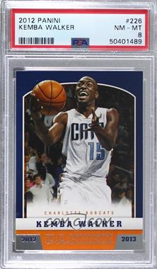 2012-13 Panini - [Base] #226 - Kemba Walker [PSA 8 NM‑MT]