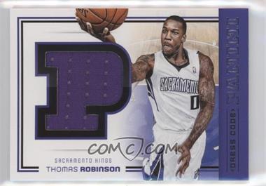 2012-13 Panini - Dress Code Jumbo Jerseys #14 - Thomas Robinson