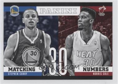 2012-13 Panini - Matching Numbers #19 - Norris Cole, Stephen Curry