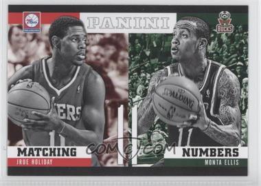 2012-13 Panini - Matching Numbers #2 - Monta Ellis, Jrue Holiday