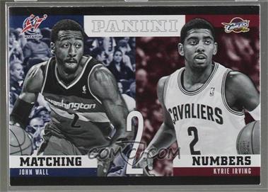 2012-13 Panini - Matching Numbers #25 - John Wall, Kyrie Irving [Noted]