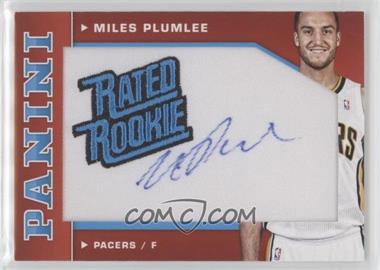 2012-13 Panini - Rated Rookie Signatures #25 - Miles Plumlee /50