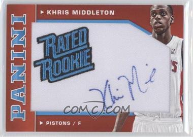 2012-13 Panini - Rated Rookie Signatures #36 - Khris Middleton /50