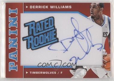 2012-13 Panini - Rated Rookie Signatures #46 - Derrick Williams /50