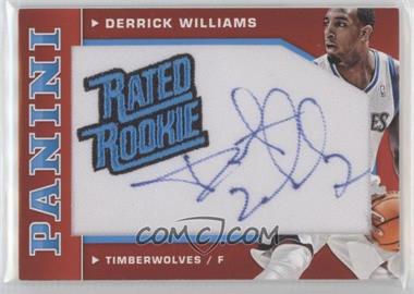 2012-13 Panini - Rated Rookie Signatures #46 - Derrick Williams /50