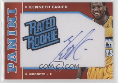 2012-13 Panini - Rated Rookie Signatures #61 - Kenneth Faried /50