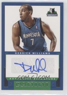 2012-13 Panini - Rookie Signatures #32 - Derrick Williams