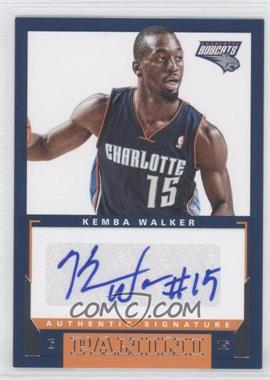 2012-13 Panini - Rookie Signatures #34 - Kemba Walker