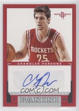 2012-13 Panini - Rookie Signatures #5 - Chandler Parsons