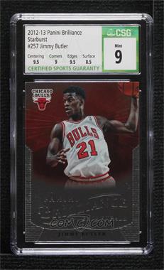 2012-13 Panini Brilliance - [Base] #257 - Jimmy Butler [CSG 9 Mint]