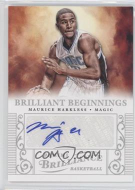 2012-13 Panini Brilliance - Brilliant Beginnings Autographs #47 - Maurice Harkless