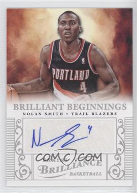 2012-13 Panini Brilliance - Brilliant Beginnings Autographs #53 - Nolan Smith