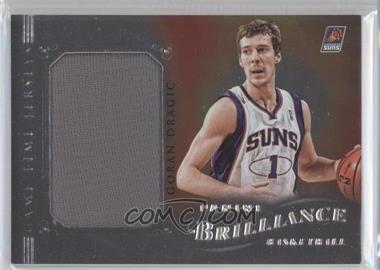 2012-13 Panini Brilliance - Game Time Jerseys #26 - Goran Dragic