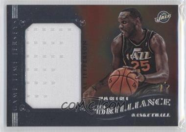 2012-13 Panini Brilliance - Game Time Jerseys #55 - Al Jefferson