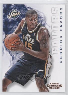 2012-13 Panini Contenders - [Base] #146 - Derrick Favors