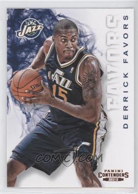 2012-13 Panini Contenders - [Base] #146 - Derrick Favors