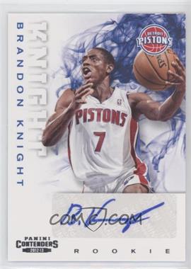 2012-13 Panini Contenders - [Base] #262 - Brandon Knight