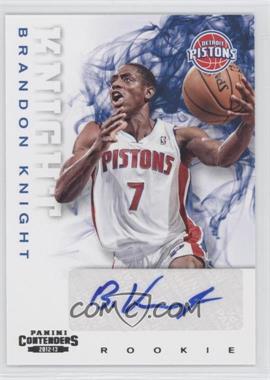 2012-13 Panini Contenders - [Base] #262 - Brandon Knight