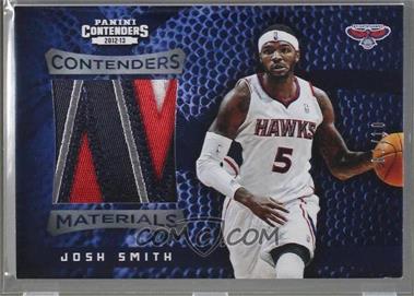 2012-13 Panini Contenders - Contenders Materials - Prime #28 - Josh Smith /10 [Noted]