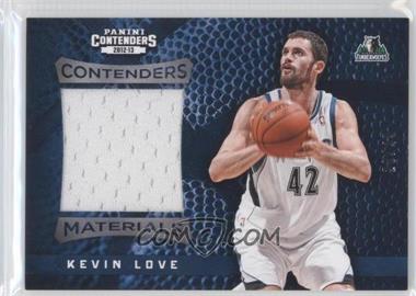 2012-13 Panini Contenders - Contenders Materials #5 - Kevin Love /49