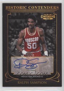 2012-13 Panini Contenders - Historic Contenders Autographs #21 - Ralph Sampson /149