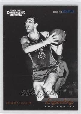 2012-13 Panini Contenders - Legendary Contenders #29 - Dolph Schayes