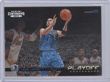 2012-13 Panini Contenders - Playoff Contenders #15 - Jason Kidd (LeBron James in Background)