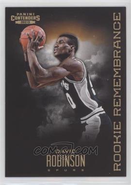 2012-13 Panini Contenders - Rookie Remembrance #21 - David Robinson