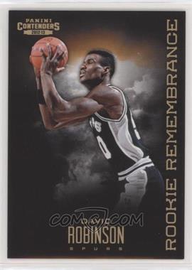 2012-13 Panini Contenders - Rookie Remembrance #21 - David Robinson