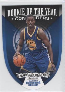 2012-13 Panini Contenders - Rookie of the Year Contenders #7 - Harrison Barnes