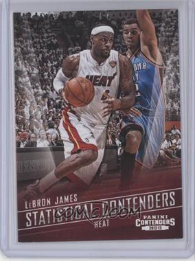 2012-13 Panini Contenders - Statistical Contenders #1 - LeBron James