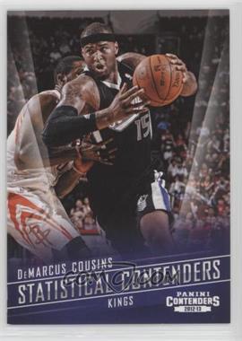 2012-13 Panini Contenders - Statistical Contenders #13 - DeMarcus Cousins