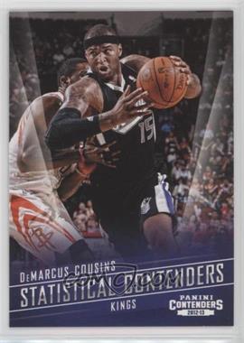 2012-13 Panini Contenders - Statistical Contenders #13 - DeMarcus Cousins