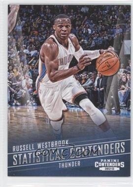 2012-13 Panini Contenders - Statistical Contenders #2 - Russell Westbrook