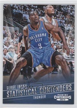 2012-13 Panini Contenders - Statistical Contenders #21 - Serge Ibaka