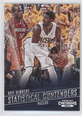 2012-13 Panini Contenders - Statistical Contenders #24 - Roy Hibbert