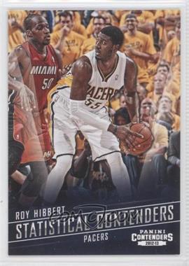 2012-13 Panini Contenders - Statistical Contenders #24 - Roy Hibbert