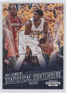 2012-13 Panini Contenders - Statistical Contenders #24 - Roy Hibbert