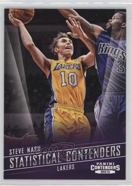 2012-13 Panini Contenders - Statistical Contenders #7 - Steve Nash