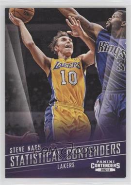 2012-13 Panini Contenders - Statistical Contenders #7 - Steve Nash