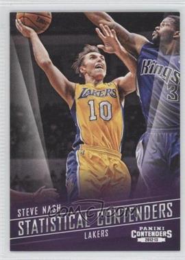 2012-13 Panini Contenders - Statistical Contenders #7 - Steve Nash