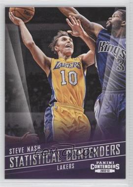 2012-13 Panini Contenders - Statistical Contenders #7 - Steve Nash