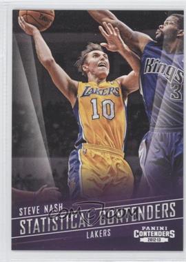 2012-13 Panini Contenders - Statistical Contenders #7 - Steve Nash