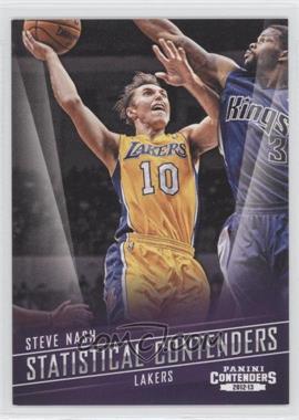 2012-13 Panini Contenders - Statistical Contenders #7 - Steve Nash