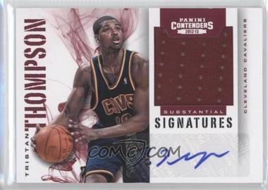 2012-13 Panini Contenders - Substantial Signatures Materials #22 - Tristan Thompson /99