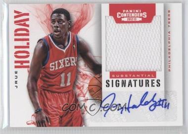 2012-13 Panini Contenders - Substantial Signatures Materials #59 - Jrue Holiday /149