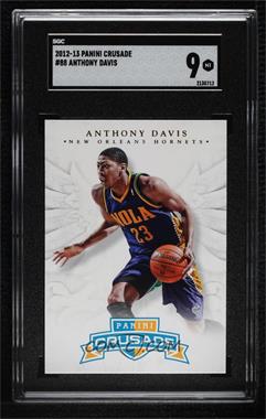 2012-13 Panini Crusade - [Base] #88 - Anthony Davis [SGC 9 MINT]