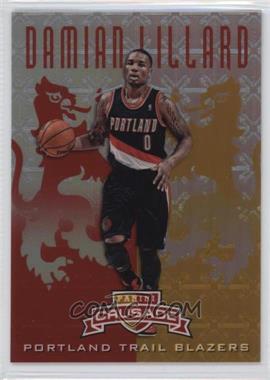 2012-13 Panini Crusade - Crusade - Red #69 - Damian Lillard /99