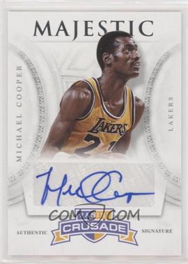 2012-13 Panini Crusade - Majestic Signatures #85 - Michael Cooper