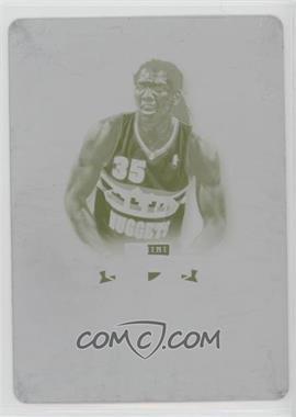 2012-13 Panini Crusade - Quest Autographs - Printing Plate Yellow #29 - Kenneth Faried /1